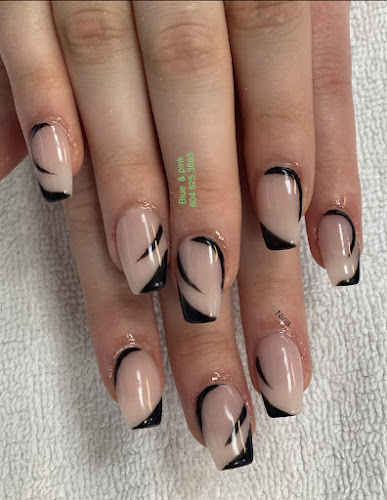 Blue & Pink Nails Spa