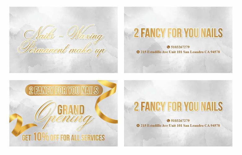 2 FANCY FOR YOU NAILS