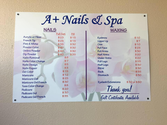 A+ NAILS & SPA