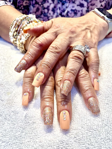 Blue Diamond Nail & Hair