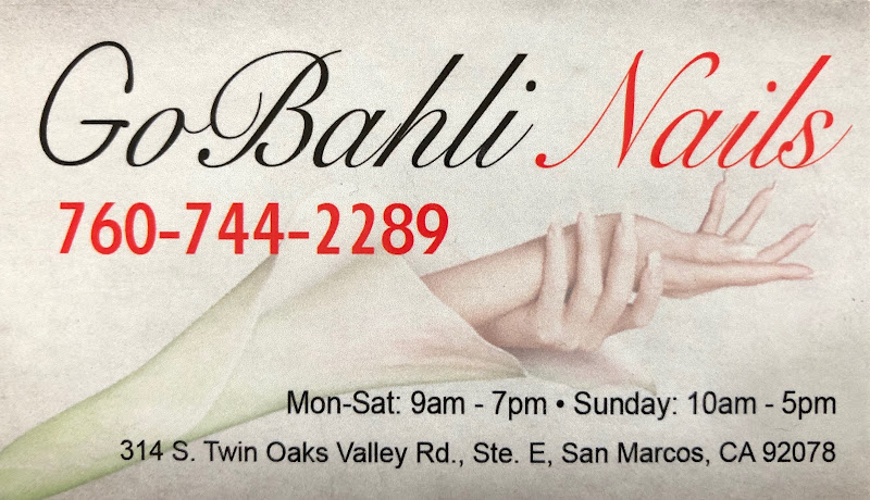GoBahli Nails - Twin Oaks Valley Rd