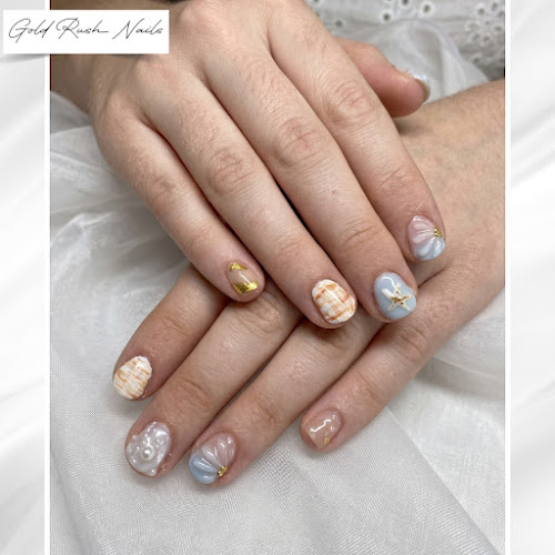 Gold Rush Nails