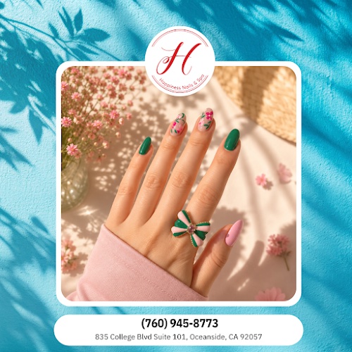 Happiness Nails, nail salon in Oceanside, California