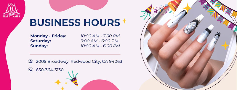 Happy Nails - Nail Salon in Redwood City