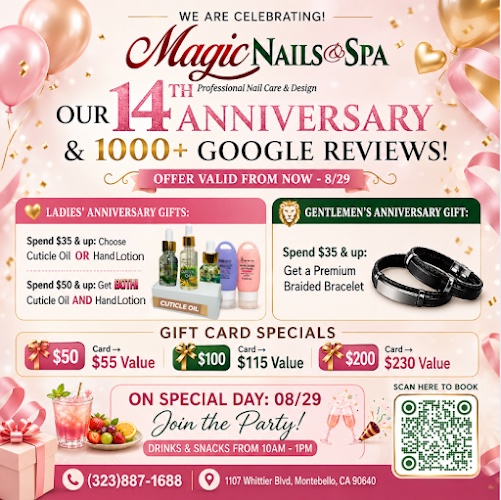 Magic Nails & Spa - Nail Salon Montebello CA