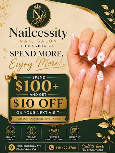 NAILCESSITY Nail Salon Chula Vista CA