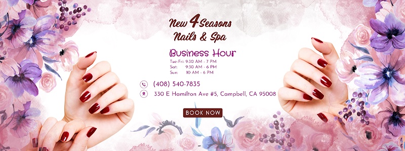 New 4Seasons Nails & Spa, nail salon in Campbell, California