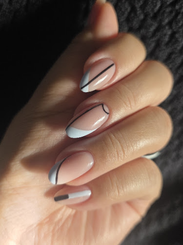 Red Nails Russian manicure