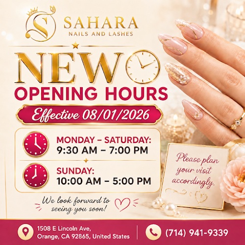 Sahara Nails And Lashes