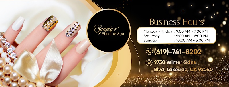 Simply Shear and Spa - CA, nail salon in Lakeside, California