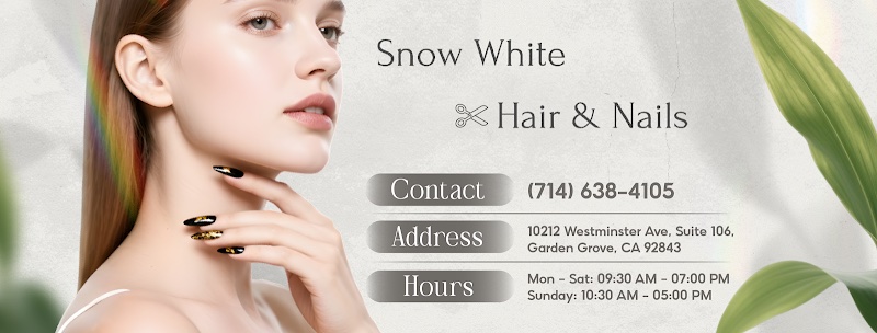 Snow White Hair & Nails