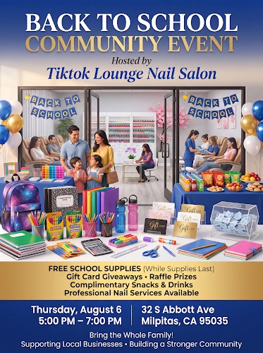 Tiktok Lounge, nail salon in Milpitas, California