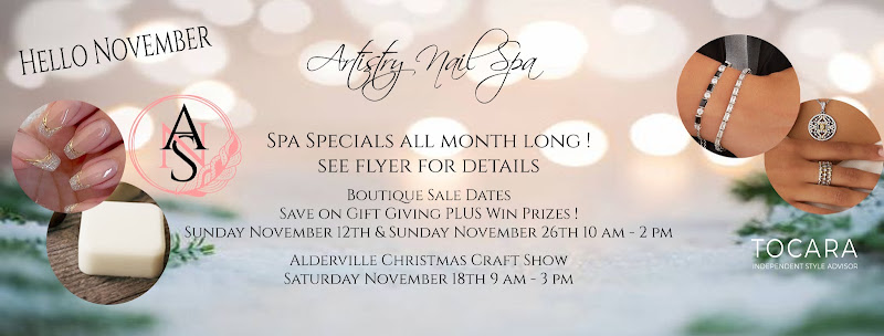 Artistry Nail Spa & Tocara Independent Style Advisor, nail salon in Roseneath, Ontario
