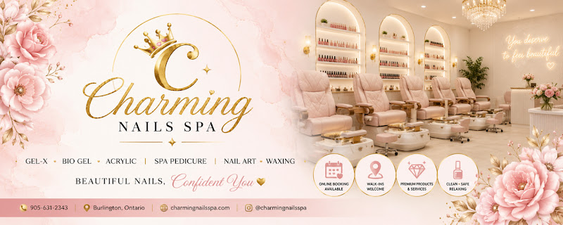 Charming Nails Spa - Nail Salon Burlington ON