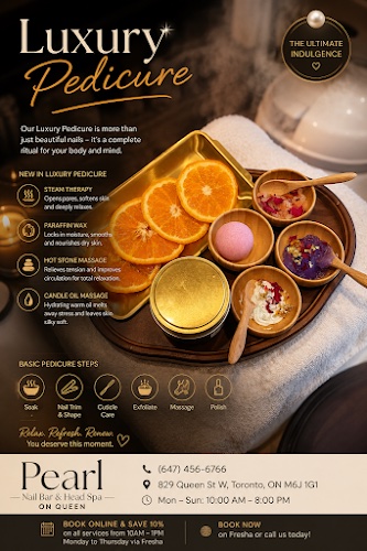 Pearl Nail Bar And Head Spa On Queen