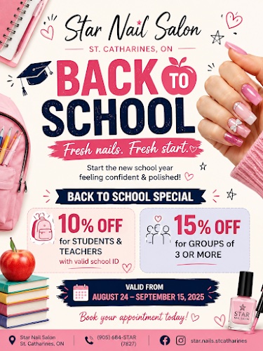Star Nail Salon St Catharines ON