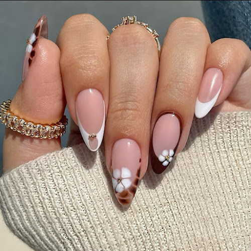 At nail salon