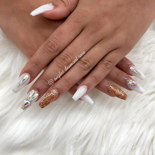 Ongles Diamant Rose