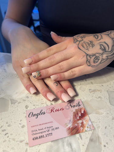 Ongles Rose