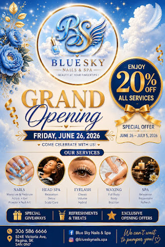 Blue Sky Nail & Spa - Nail Salon in Regina, SK